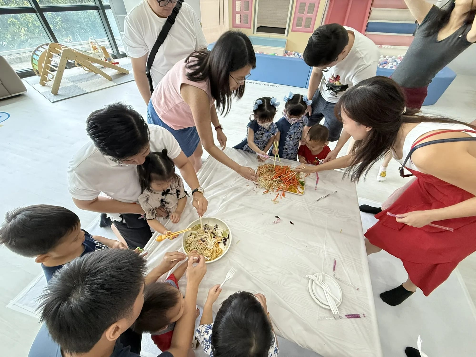 Chinese New Year decor and activities