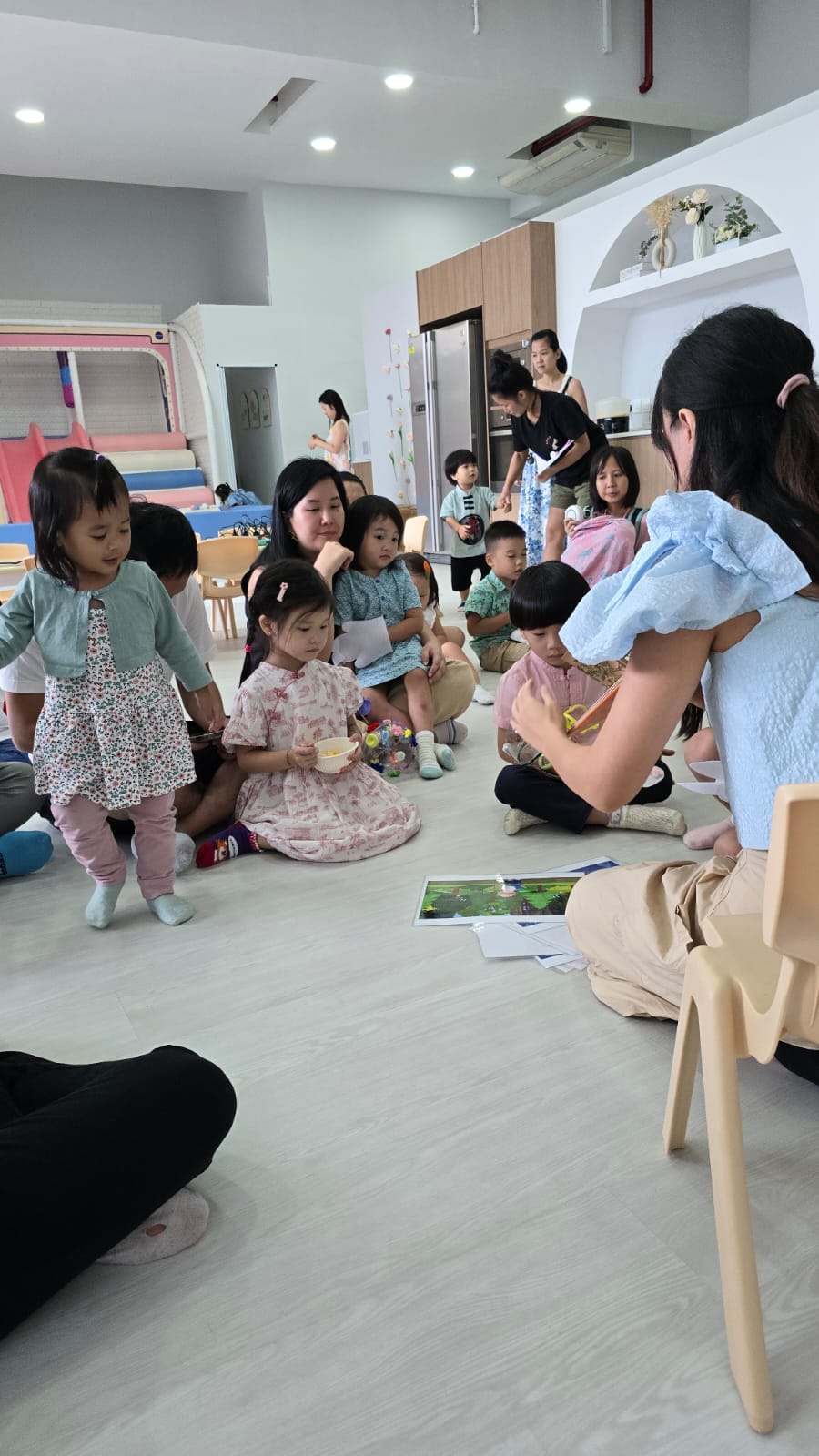 Story-telling session for little ones